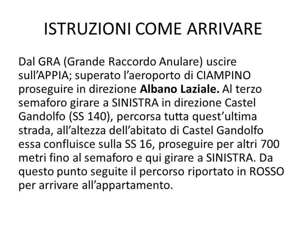 Apartment Castel Gandolfo Szoba fotó